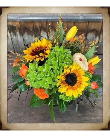 Cinnamon and Spice Flower Arrangement