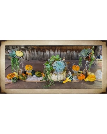 Fall Centerpiece - Prices: Contact us 714-970-110 Flower Arrangement