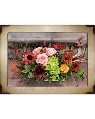 Apple cider Flower Arrangement