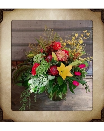 Hayride Bouquet Flower Arrangement
