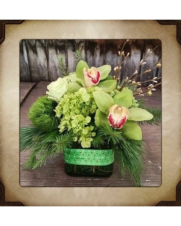 Classical Christmas Flower Arrangement