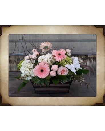 Pink Bubbles Flower Arrangement