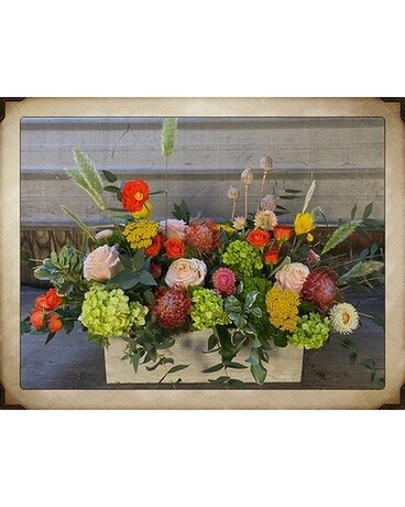 Artists Palette Flower Arrangement