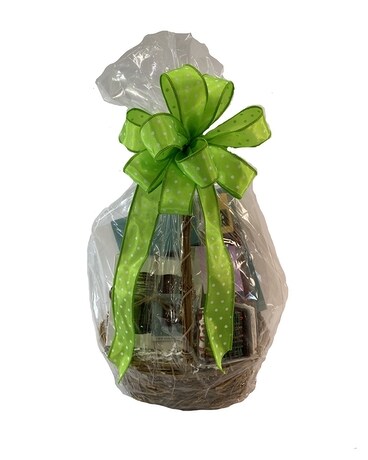 Easter Chocolate Basket Flower Arrangement