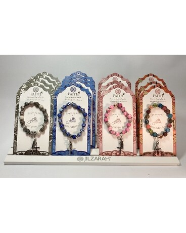 Prayer Bracelet Flower Arrangement