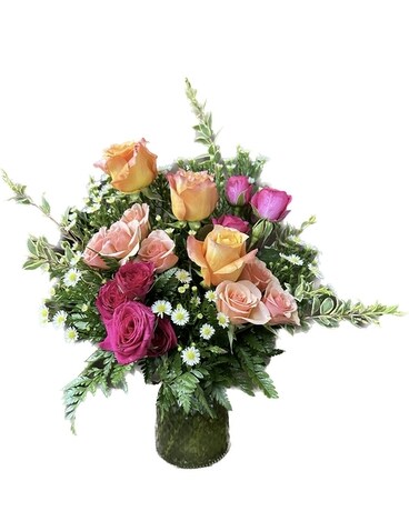 Mama's Rose Garden Flower Arrangement