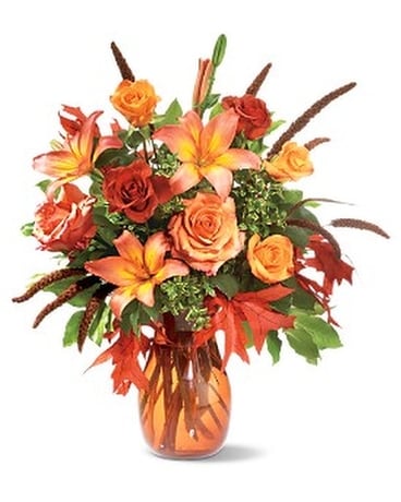 Fall Grandeur Flower Arrangement
