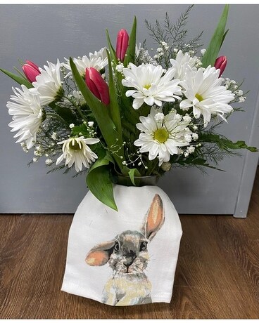 sandys spring tulips Flower Arrangement