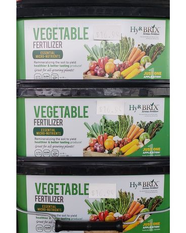 HY R BRIX VEGETABLE FERTILIZER Custom product