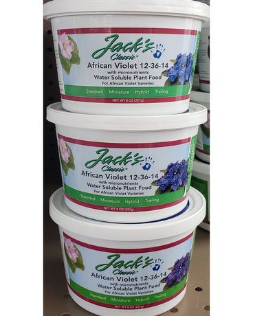 JACK'S AFRICAN VIOLET PLANT FOOD Custom product