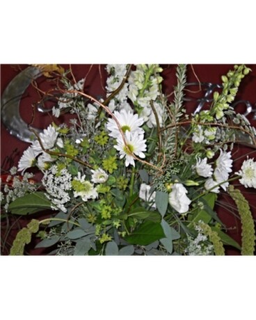 White Wildflowers Flower Arrangement