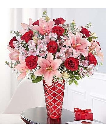 Key to My Heart Flower Arrangement