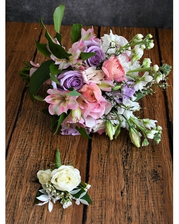 Purple Perfection Flower Arrangement