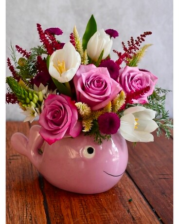Baby Whale Flower Arrangement