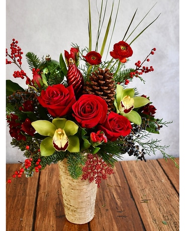 Christmas flower delivery hotsell