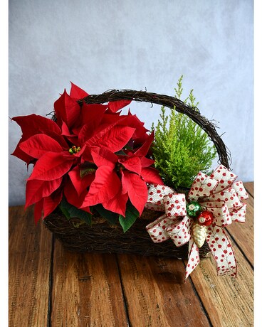 Blooming Basket #1 Flower Arrangement