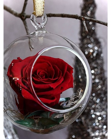 Forever Rose Ornament Flower Arrangement