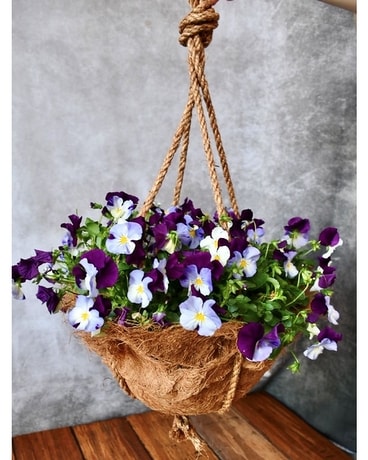 hanging basket Flower Arrangement