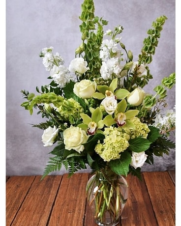 Green Goddess Flower Arrangement