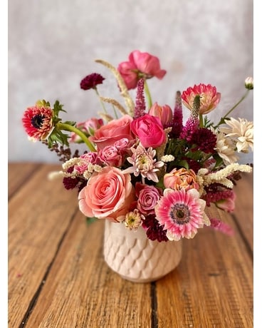 Rose Confetti Flower Arrangement