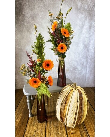 Harvest Moon Flower Arrangement