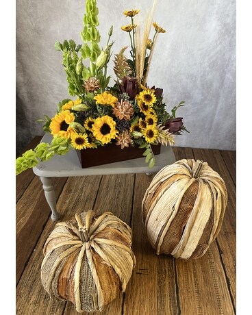 Vincent's Autumn Garden Flower Arrangement