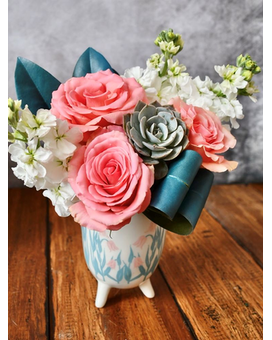 Hatched Flower Arrangement