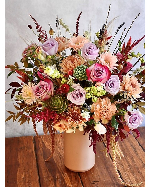 Fortnightly Pastel Seasonal Flowers Subscription