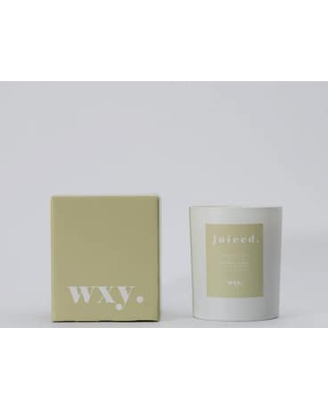 WXY Juiced Candle - 8oz Flower Arrangement