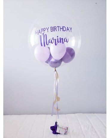 Personalized bubble balloons Balloons