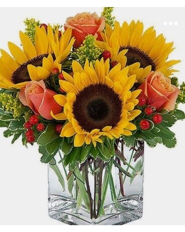 Sicilian Sunset Flower Arrangement