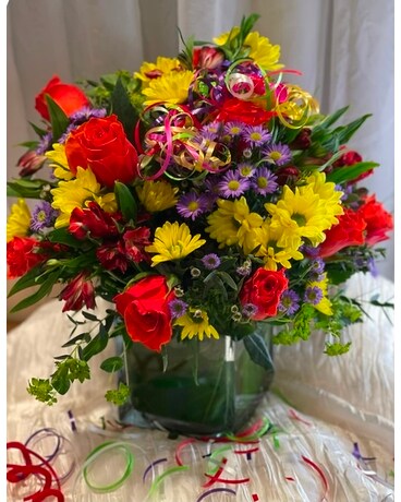 Let's Celebrate Your Birthday Flower Arrangement