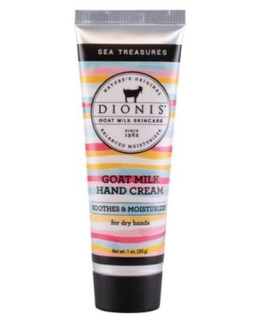 Sea Treasures Goat Milk Hand Cream 1oz Gifts