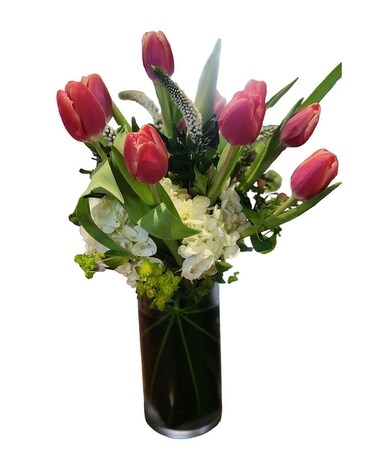 Tulip Time Flower Arrangement