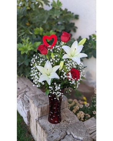 Be My Valentine Flower Arrangement