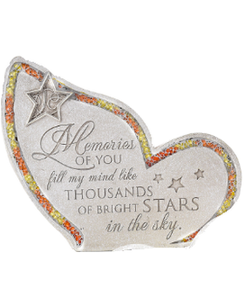 Memories of you Plaque Flower Arrangement