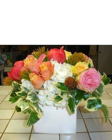 Village Garden & Gallery Flower Arrangement