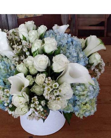 Blue Flower Arrangement