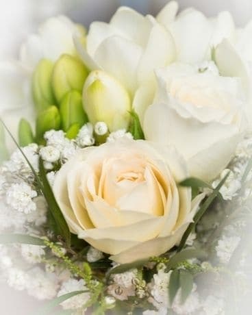 Designer's Choice - white Flower Arrangement