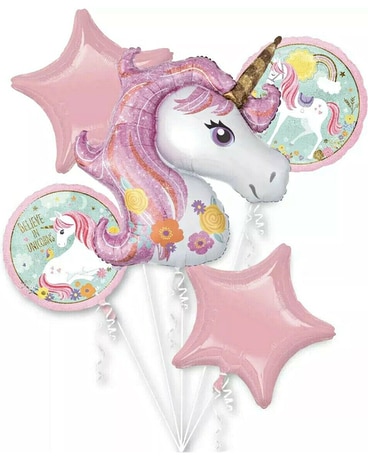 Magical Unicorn Balloon Bouquet Gifts