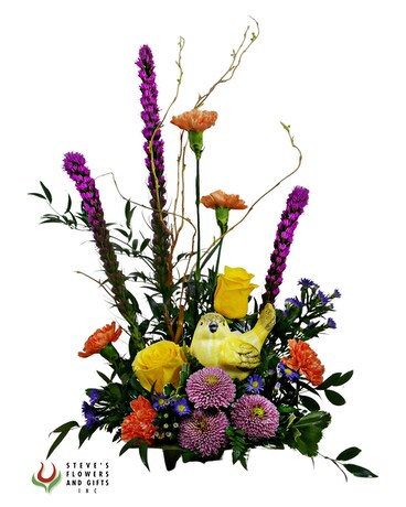 Bask In Blossoms Flower Arrangement
