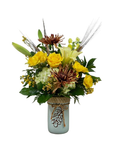 Unbe-leaf-able! Flower Arrangement