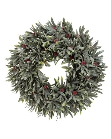 Sparkling Leaf Berry Wreath Gifts