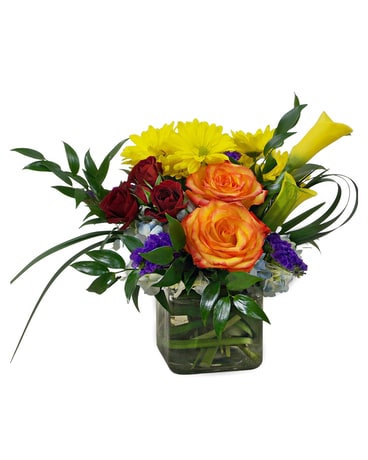 Life In Full Bloom Flower Arrangement