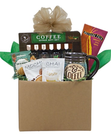 Coffee Lover Basket Gifts