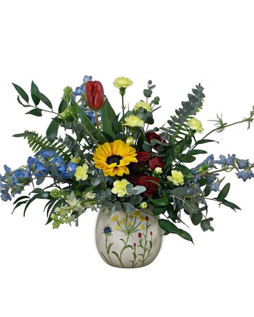 Among The Wildflowers Flower Arrangement