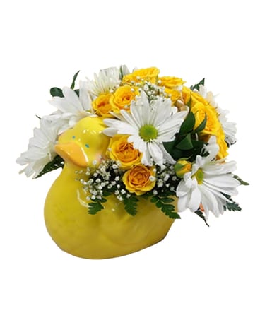 What's Up Duck! Flower Arrangement