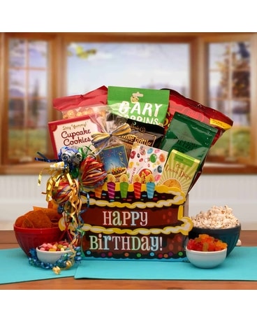 You Take The Cake Birthday Gift Basket Gift Basket