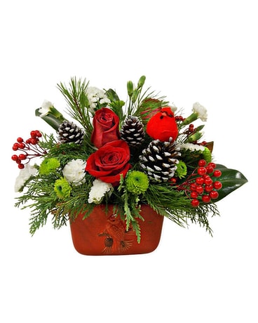 Teleflora's Classic Cardinal Centerpiece in Indianapolis IN - Steve's ...