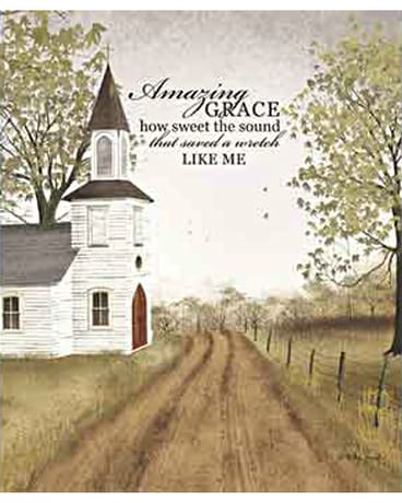 Amazing Grace (White Antique Church) Gifts